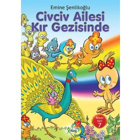 Civciv Ailesi Kır Gezisinde-Beyaz Seri 7 - Emine Şenlikoğlu