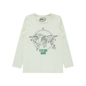 Civil 913150102K71 Baby Beyaz Erkek Bebek Sweatshirt -2