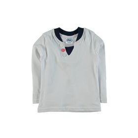 Civil 913150102K71 Baby Beyaz Erkek Bebek Sweatshirt -2