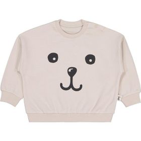 Civil Ayı Empirme 6-18 Ay Bej Açık Taş Bebek Sweatshirt