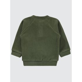 Civil Baby 19330G13123W1-3 Haki Erkek Bebek Sweatshirt