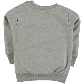 Civil Baby 6-18 Ay Gri Erkek Bebek Sweatshirt