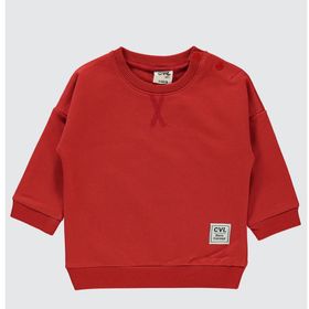 Civil Baby 6-18 Ay Kırmızı Bebek Sweatshirt