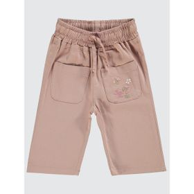 Civil Baby 6-18 Ay Pudra Pembe Kız Bebek Pantolon