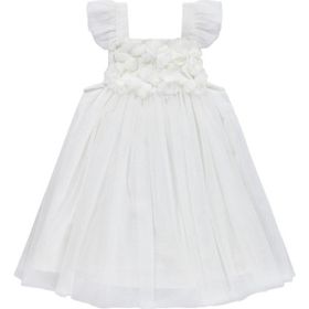 Civil Baby Askılı Tüllü 6-18 Ay Ekru Elbise