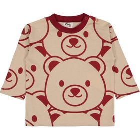 Civil Baby Ayıcıklar Baskılı 6-18 Ay 476-Bordo Sweatshirt