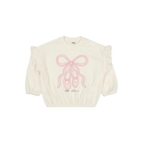 Civil Baby Balerin Ayakkabı 6-18 Ay Ekru Sweatshirt