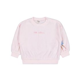 Civil Baby Balerin Nakışlı 6-18 Ay Pembe Sweatshirt