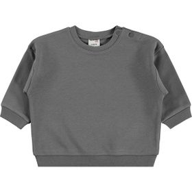 Civil Baby Basic 3-18 Ay Gri - Antrasit-AR5 Sweatshirt