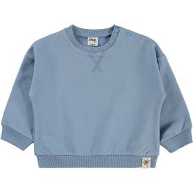 Civil Baby Basic 6-18 Ay Buz Mavisi - Gri Sweatshirt