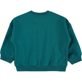Civil Baby Basic 6-18 Ay Buz Mavisi - Gri Sweatshirt