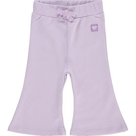 Civil Baby Basic Kalp Etiketli İspanyol Paça 6-18 Ay Lila Eşofman Altı