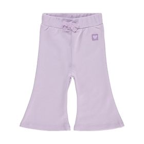 Civil Baby Basic Kalp Etiketli İspanyol Paça 6-18 Ay Lila Eşofman Altı