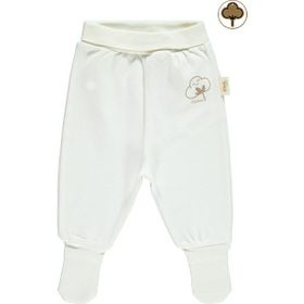 Civil Baby Bebek Organik 1-9 Ay Ekru Çoraptolon