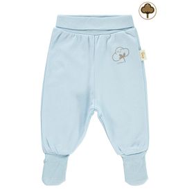 Civil Baby Bebek Organik 1-9 Ay Mavi Çoraptolon