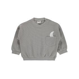 Civil Baby Cep Hilal Baskılı 6-18 Ay Gri Sweatshirt