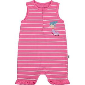 Civil Baby Çizgi Emp Deniz Kızı Baskılı 6-18 Ay Fuşya Tulum