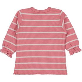 Civil Baby Çizgili 6-18 Ay Açık Kiremit Sweatshirt