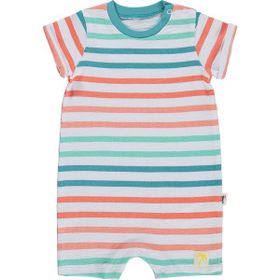 Civil Baby Çizgili 6-18 Ay Beyaz Tulum
