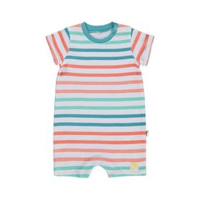 Civil Baby Çizgili 6-18 Ay Beyaz Tulum