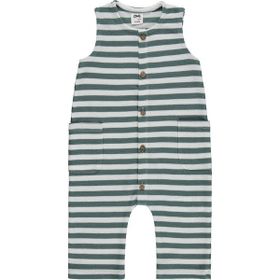 Civil Baby Çizgili 6-18 Ay Yeşil Tulum