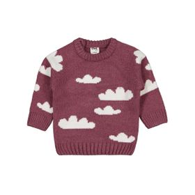 Civil Baby Cloud Örgü 6-18 Ay Pembe Kazak