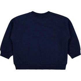 Civil Baby Crew Baskılı 6-18 Ay Koyu Lacivert Sweatshirt