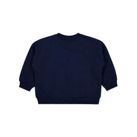 Civil Baby Crew Baskılı 6-18 Ay Koyu Lacivert Sweatshirt