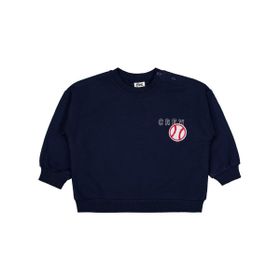 Civil Baby Crew Baskılı 6-18 Ay Koyu Lacivert Sweatshirt