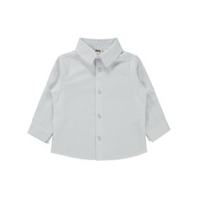 Civil Baby Dinozor Nakışlı 6-18 Ay Beyaz Gömlek