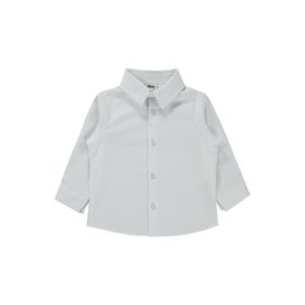 Civil Baby Dinozor Nakışlı 6-18 Ay Beyaz Gömlek