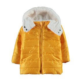 Civil Baby Erkek Hardal 6-18 Ay Bebek Kapüşonlu Mont