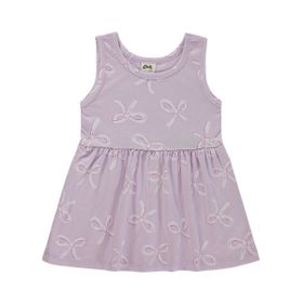 Civil Baby Fiyonk Empirme 6-18 Ay Lila Elbise