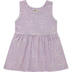 Civil Baby Fiyonk Empirme 6-18 Ay Lila Elbise