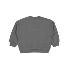 Civil Baby Fiyonk Nakışlı 6-18 Ay Gri Sweatshirt