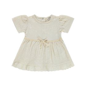 Civil Baby Fiyonklu 6-18 Ay Bej Elbise