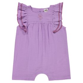 Civil Baby İstiridye Baskılı 6-18 Ay Lila Tulum