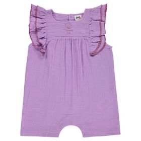 Civil Baby İstiridye Baskılı 6-18 Ay Lila Tulum