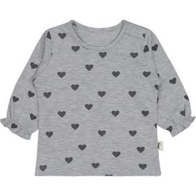 Civil Baby Kalp Baskılı 6-18 Ay Gri Sweatshirt