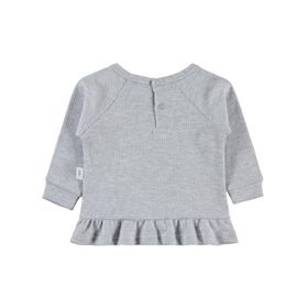 Civil Baby Kedi Baskılı 6-18 Ay Gri Sweatshirt