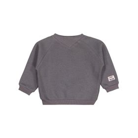 Civil Baby Keep Smiling Etiketli Basic 6-18 Ay Gri Sweatshirt