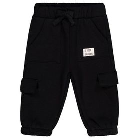 Civil Baby Keep Smiling Etiketli Basic 6-18 Ay Siyah Eşofman Altı