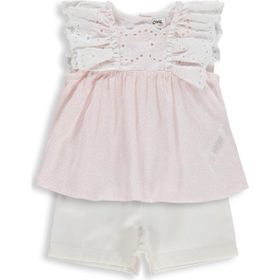 Civil Baby Kol Brodeli 6-18 Ay Pembe Takım