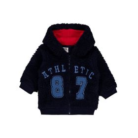 Civil Baby Kuzu Athletic Nakışlı 6-18 Ay Lacivert Hırka