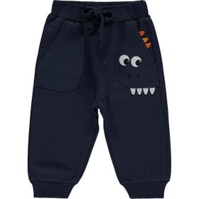 Civil Baby Mobil Keçeli 6-18 Ay Mavi Eşofman Altı