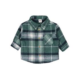 Civil Baby Oduncu 6-18 Ay Yeşil Gömlek