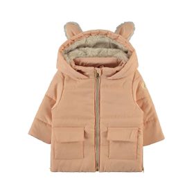 Civil Baby Pelüş Kulaklı 6-18 Ay Pudra Mont