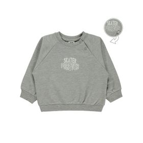 Civil Baby Skater Forever Baskılı 6-18 Ay Gri Sweatshirt
