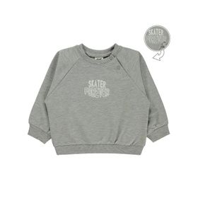 Civil Baby Skater Forever Baskılı 6-18 Ay Gri Sweatshirt