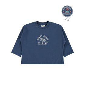 Civil Baby Summer Vibes Baskılı 6-18 Ay Mavi Sweatshirt